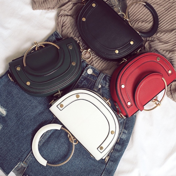 European Retro Rivet Handbag - Picture 6 of 8